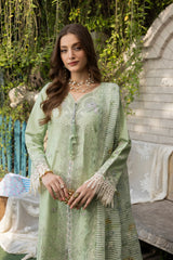MEHMAL-MINT BLISS-LAWN EMBROIDERED-MBN-06
