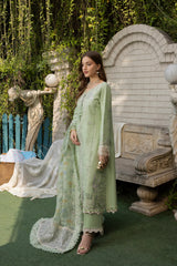 MEHMAL-MINT BLISS-LAWN EMBROIDERED-MBN-06
