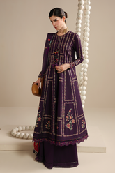 JAZMIN-UNSTITCHED 3PC LAWN EMBROIDERED SUIT-PK-4897