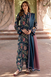 BAROQUE-UNSTITCHED 3PC KHADDAR PRINTED SUIT-PK-2647