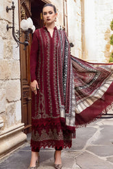 MARIA B - UNSTITCHED 3PC DHANAK EMBROIDERED SUIT-PK-5741