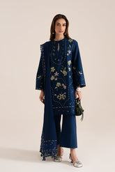 MARIA.B-UNSTITCHED 3PC LAWN EMBROIDERED SUIT-PK-4715