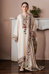 ZAIB-UNSTITCHED 3PC KARANDI EMBROIDERED SUIT-PK-5213