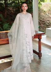 CROSS STITCH-UNSTITCHED 3PC LAWN LASERWORK EMBROIDERED SUIT-PK-4904