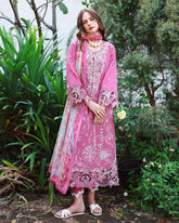 MUSHQ-UNSTITCHED 3PC DHANAK EMBROIDERED SUIT-PK-5243