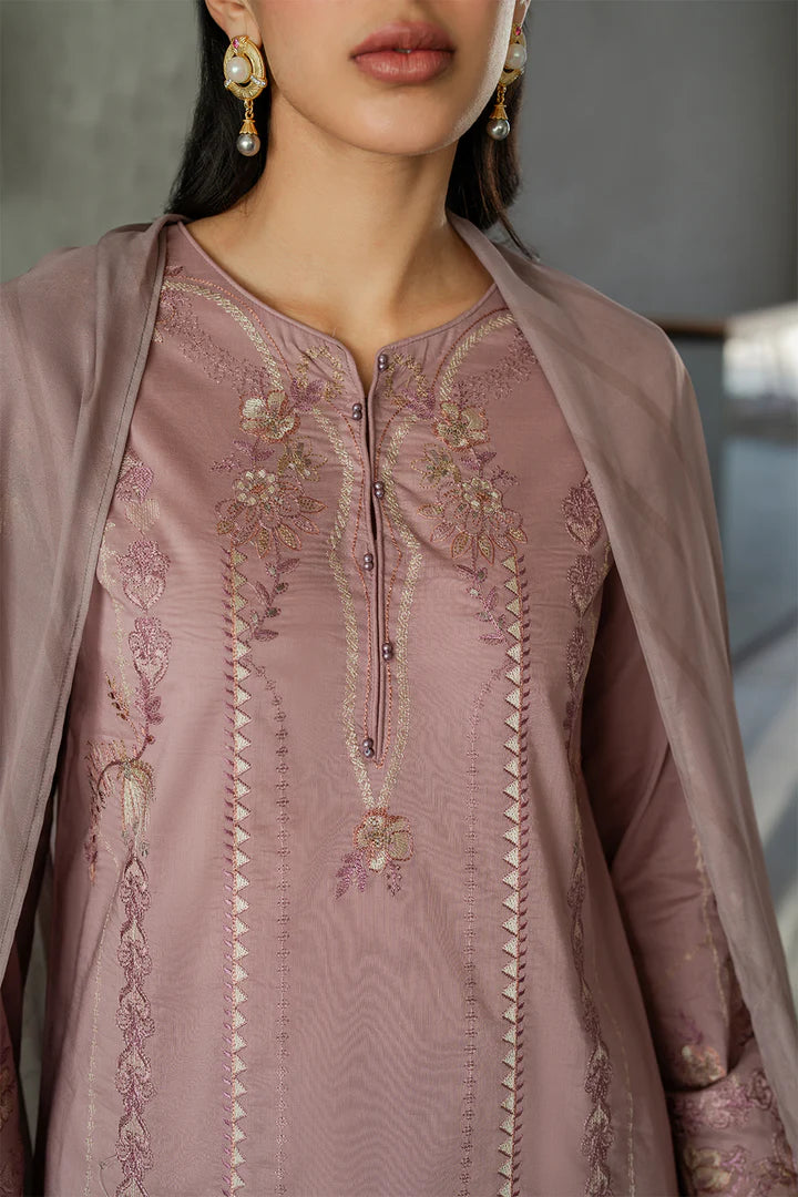 IZNIK- UNSTITCHED 3PC DHANAK EMBROIDERED SUIT-PK-5759