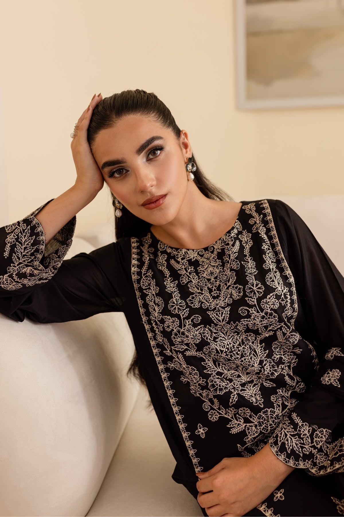 BATIK-UNSTITCHED 3PC DHANAK EMBROIDERED SUIT-PK-5791