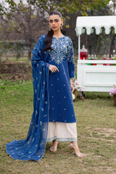 BATIK- UNSTITCHED 3PC LAWN EMBROIDERED SUIT-PK-4812