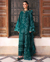 REPUBLIC WOMENSWEAR-UNSTITCHED 3PC DHANAK EMBROIDERED SUIT-PK-5234