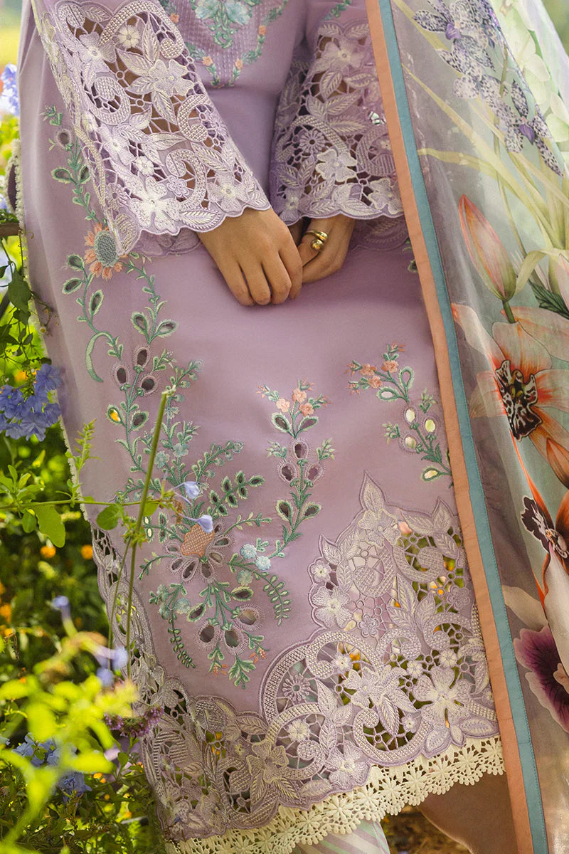 MUSHQ - UNSTITCHED 3PC DHANAK EMBROIDERED SUIT-PK-5720