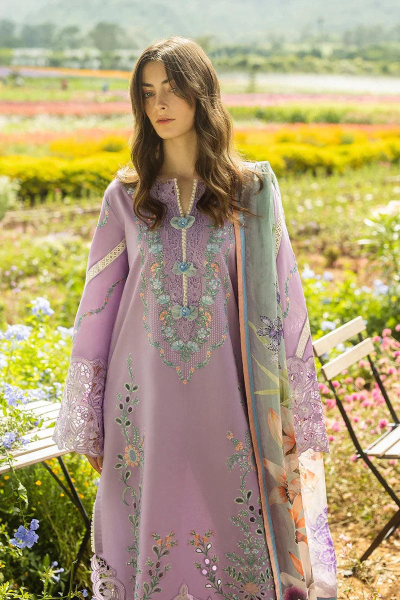 MUSHQ - UNSTITCHED 3PC DHANAK EMBROIDERED SUIT-PK-5720