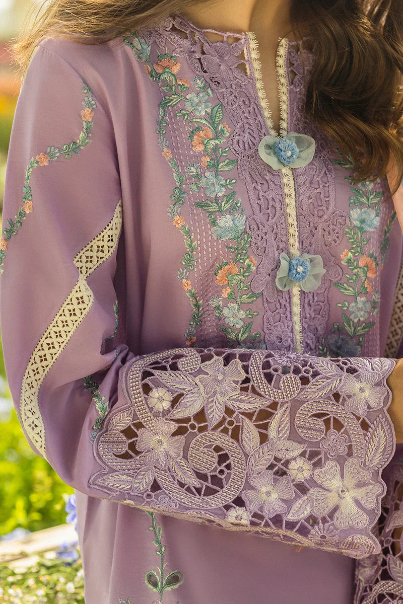 MUSHQ - UNSTITCHED 3PC DHANAK EMBROIDERED SUIT-PK-5720
