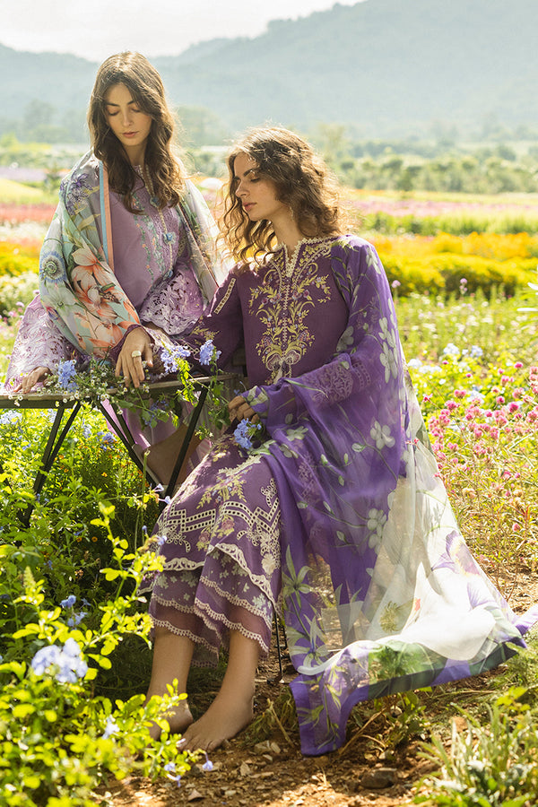 MUSHQ-UNSTITCHED 3PC DHANAK EMBROIDERED SUIT-PK-5754