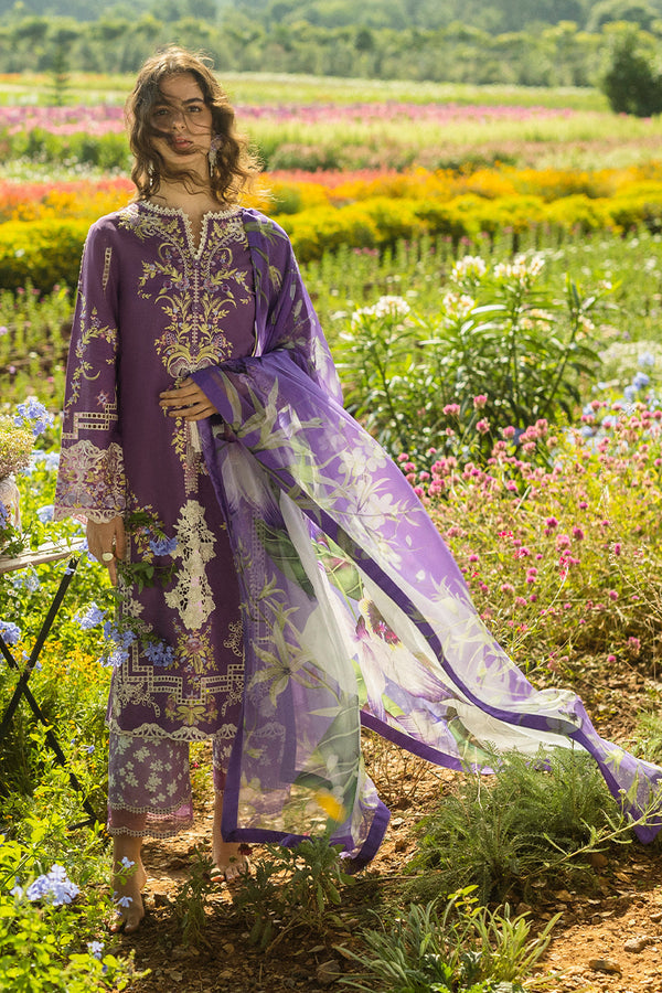 MUSHQ-UNSTITCHED 3PC DHANAK EMBROIDERED SUIT-PK-5754