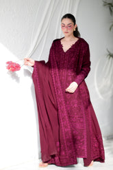 ZAIB-UNSTITCHED 3PC KARANDI EMBROIDERED SUIT-PK-5311