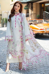 JADE-3PC LAWN CHIKANKAARI EMBROIDERED SUIT-PK-4764