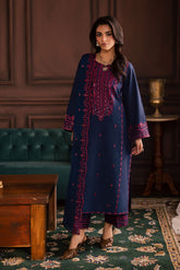 BATIK-UNSTITCHED 3PC LAWN SEQUIN EMBROIDERED SUIT-PK-4878