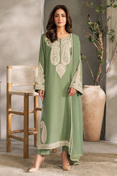 MIRANA-UNSTITCHED 3PC LAWN EMBROIDERED SUIT-PK-4770