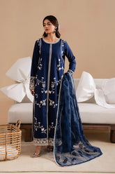 MARYAM & MARIA-UNSTITCHED 3PC LAWN EMBROIDERED SUIT-PK-4541