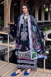 MUSHQ-UNSTITCHED 3PC DHANAK EMBROIDERED SUIT-PK-4415