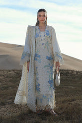 RANG RASIYA-UNSTITCHED 3PC LAWN CHIKANKAARI EMBROIDERED SUIT-PK-4798