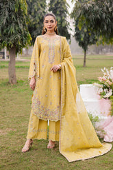 BATIK-UNSTITCHED 3PC LAWN EMBROIDERED SUIT-PK-4816