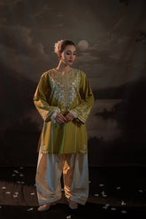 URGE-2PC LAWN EMBROIDERED SHIRT WITH LAWN EMBROIDERED TROUSER-PK-5641