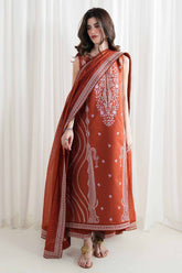 ZAIB-UNSTITCHED 3PC DHANAK EMBROIDERED SUIT-PK-5089