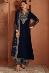 IZNIK-UNSTITCHED 3PC VELVET SEQUENCE EMBROIDERED SUIT-PK-4362