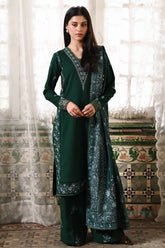 ZAIB-UNSTITCHED 3PC KARANDI EMBROIDERED SUIT-BIC-4397