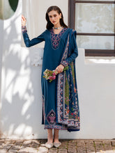 IZEL-UNSTITCHED 3PC LAWN EMBROIDERED SUIT-PK-4846
