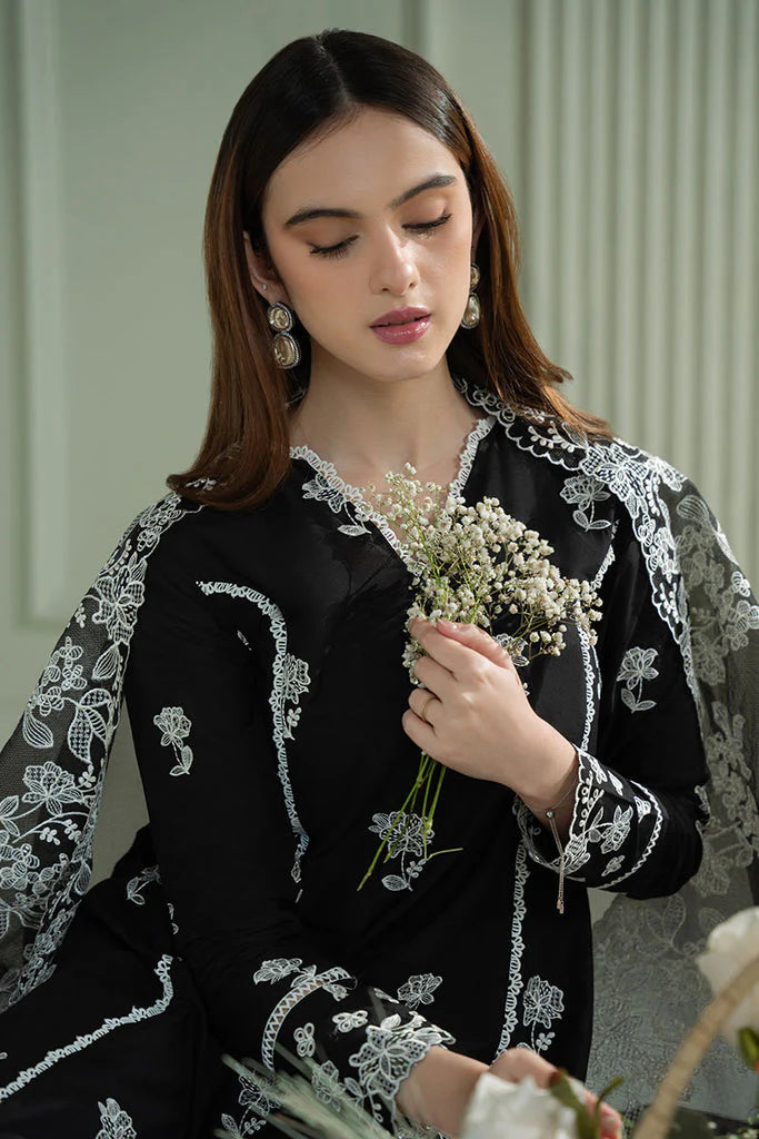 CROSS STITCH-UNSTITCHED 3PC LAWN EMBROIDERED SUIT-PK-5692