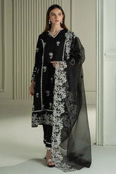 CROSS STITCH-UNSTITCHED 3PC LAWN EMBROIDERED SUIT-PK-5692