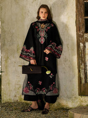 YARDS-UNSTITCHED 3PC LAWN EMBROIDERED SUIT-PK-4852