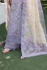 MEHMAL-LAVENDER-LAWN EMBROIDERED-MBN-04