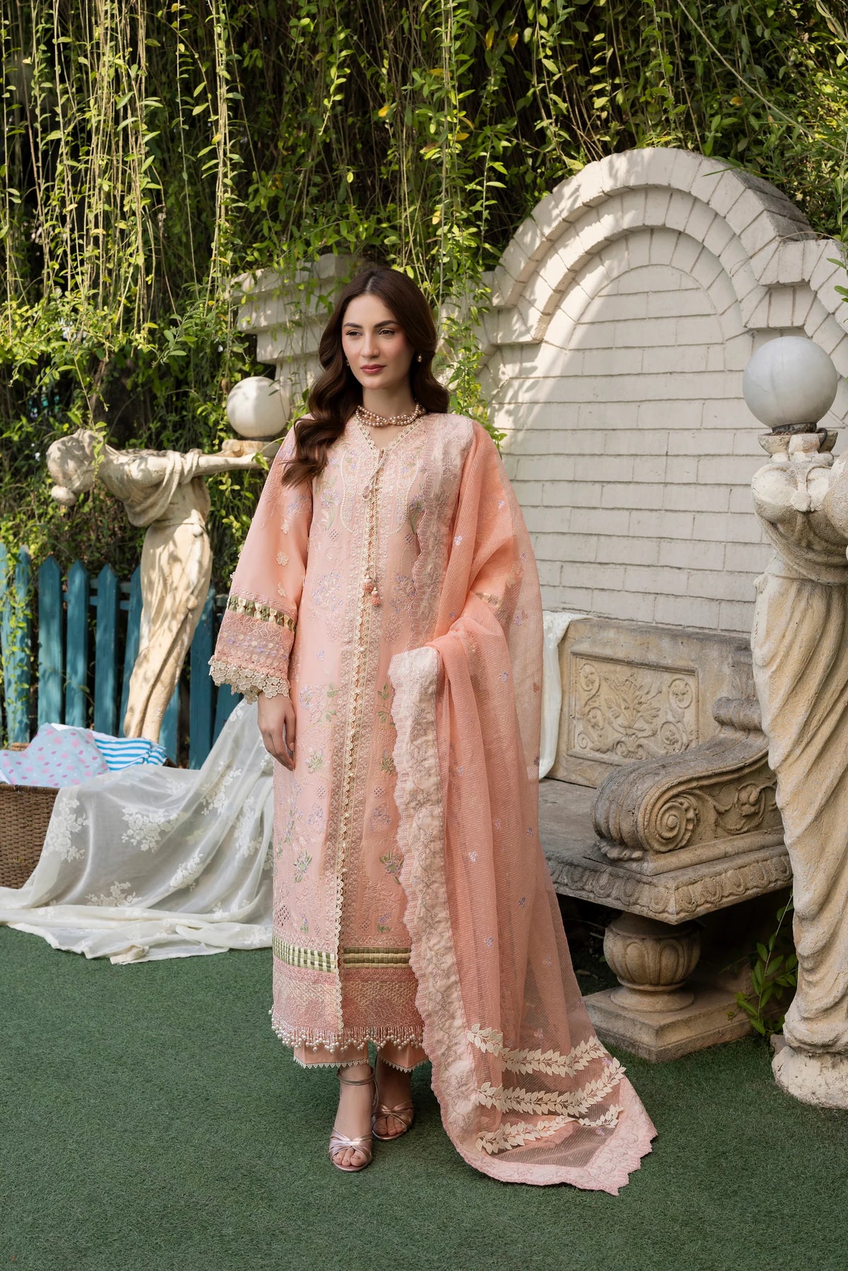MEHMAL-PETALS-LAWN EMBROIDERED-MBN-05