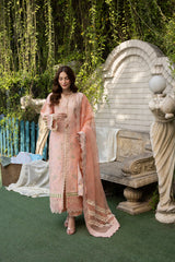 MEHMAL-PETALS-LAWN EMBROIDERED-MBN-05