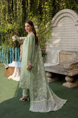 MEHMAL-MINT BLISS-LAWN EMBROIDERED-MBN-06
