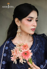ASIM JOFA-UNSTITCHED 3PC DHANAK EMBROIDERED SUIT-PK-5183