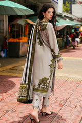 CHARIZMA-UNSTITCHED 3PC KHADDAR DIGITAL PRINTED EMB SUIT-PK-2664