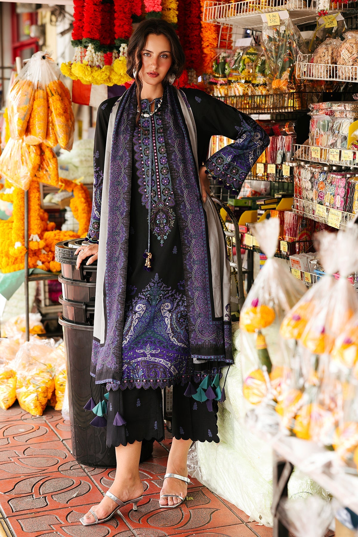 CHARIZMA-UNSTITCHED 3PC KHADDAR DIGITAL PRINTED SUIT-PK-2667