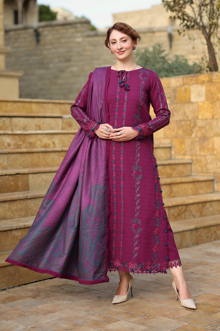 RANG RASIYA-UNSTITCHED 3PC DHANAK EMBROIDERED SUIT-PK-5188
