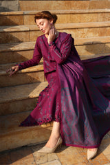 RANG RASIYA-UNSTITCHED 3PC DHANAK EMBROIDERED SUIT-PK-5188