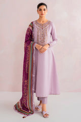 JAZMIN - UNSTITCHED 3PC LAWN EMBROIDERED SUIT-PK-5709