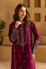 BATIK-UNSTTCHED 2PC LAWN EMBROIDERED SEQUIN SHIRT-PK-225
