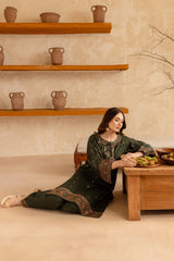 BATIK-2PC LAWN EMBROIDERED SHIRT WITH LAWN EMBROIDERED TROUSER-PK-5613