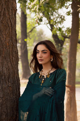 BATIK-UNTITCHED 3PC DHANAK EMBROIDERED SUIT-PK-5197