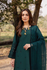 BATIK-UNTITCHED 3PC DHANAK EMBROIDERED SUIT-PK-5197