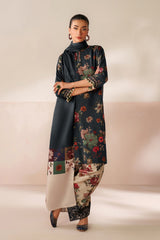 BAROQUE-UNSTITCHED 3PC DIGITAL PRINTED VISCOSE SUIT-PK-5852