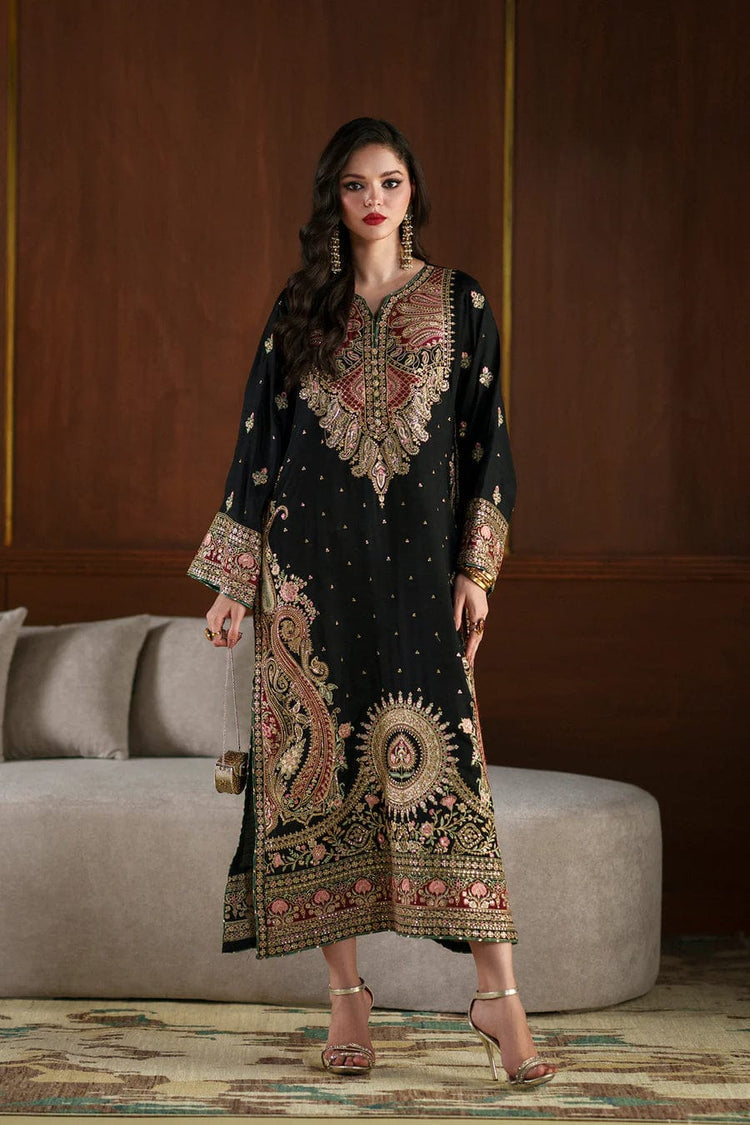 ETHNC-UNSTITCHED 2PC SILK SEQUINS EMBROIDERED SUIT-PK-15129